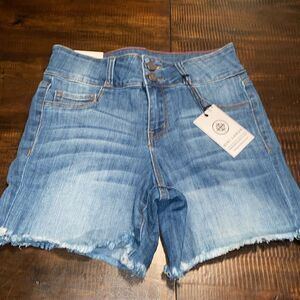 Kiki LaRue Denim: Hutsons Shorts - Medium Wash Small